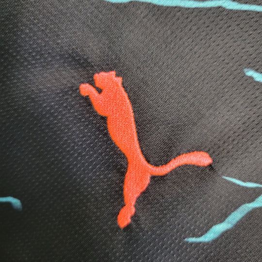 Maillot Manchester City extérieur 2023 2024 manches longues